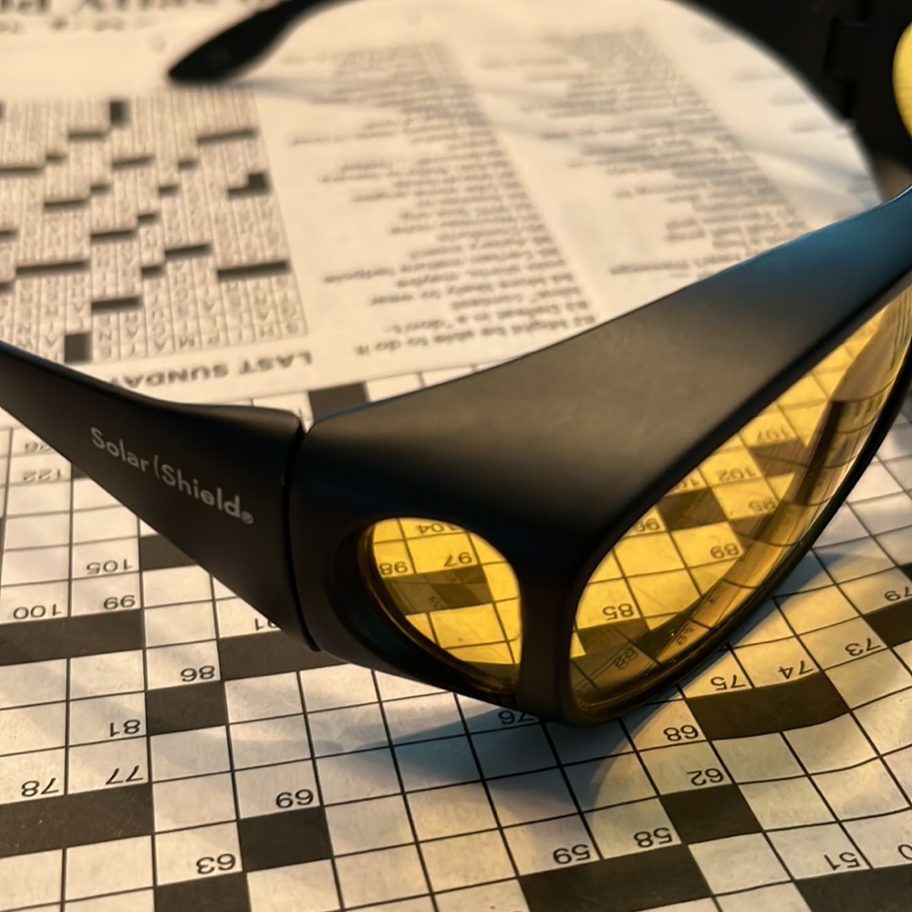 Solar Shield glasses for night driving or driving with sun glare. - Picture 2 of 4